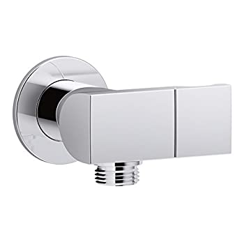 【中古】【インポート品・未当て嵌める】KOHLER K-98354-BN Exhale 壁据え付け用サプライエルボ 照合のしるし弁膜とハンドシャワーブラケット付き添い人 K-98354-CP 1 その他-インテリア・寝具・収納