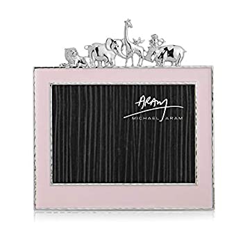【中古】【輸入品・未使用】Michael Aram動物5?x 7ピンクエナメル写真フレーム｜スカイマーケットプラス