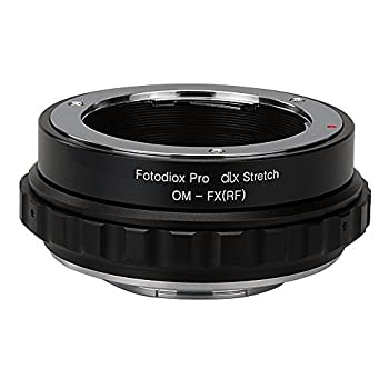 【中古】【輸入品・未使用】Fotodiox DLX Stretch Lens Mount Adapter Compatible with Olympus OM 35mm Film Lenses to Fujifilm X-mount Cameras