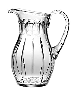 【中古】【輸入品・未使用】Barski???Hand Cut???口Blown???クリスタルピッチャー???52oz。???10.25?%ダブルクォーテ%高さ???ヨーロッパ製