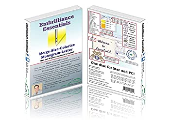 【中古】【輸入品・未使用】Embrilliance Essentials Embroidery Machine Software by Embrilliance Essentials Embroidery Software