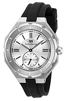 【中古】【インポート品・未当て嵌める】Technomarine Women\u0027s TM-118001 Quartz 3 Hand Silver Dial Watch