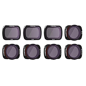【中古】【インポート品・未当て嵌める】Freewell All Day ? 4K続きもの ? 8容器に並べる ND4、ND8、ND16、CPL、ND8/PL、ND16/PL、ND32/PL、ND64/PL カメラレンズフィルター Osmo隠し2用