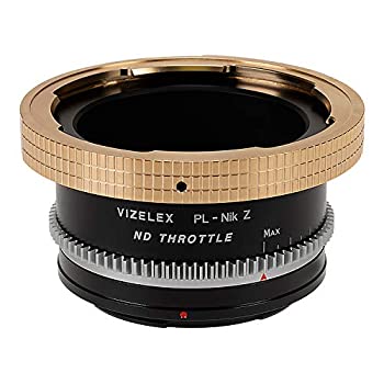 【中古】【輸入品・未使用】Vizelex CINE ND Throttle Lens Mount Adapter - Arri PL (Positive Lock) Mount Lens to Nikon Z-Mount Mirrorless Camera Body with Built-In|スカイマーケットプラス
