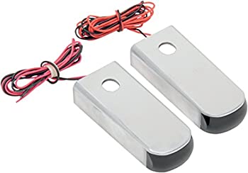 【中古】【輸入品・未使用】合金アートフェンダーストラットLEDマーカーライト ? 未加工 レッドLED付き ? スモークレンズ SSL-2R