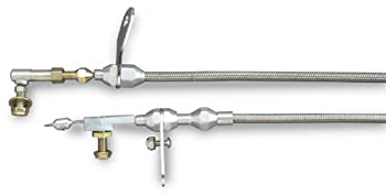 【中古】【輸入品・未使用】Lokar XKD-2727HT キックダウンケーブルキット ブラックステンレススチールハウジングとブラックアルミニウム継手 クライスラー727トランスミッ