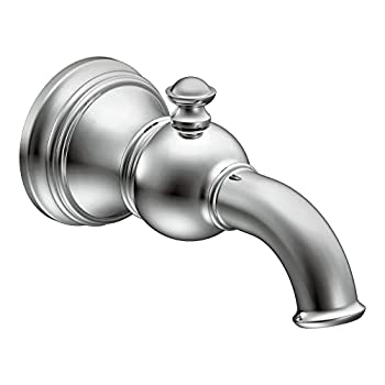 【中古】【インポート品・未当て嵌める】Moen S12104 Weymouth Tub Spout うつり変わり弁付き添い人 1/2in 横すべり相応う CC繋ぎ合わせる クローム インテリア・寝具・収納-その他