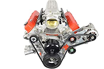 【中古】【輸入品・未使用】ICT ビレット LS カマロ 高耐久 ビレット オルタネーター ブラケットキット LSX LS1 5.7L トップドライバー ヘッドマウント 551566-2
