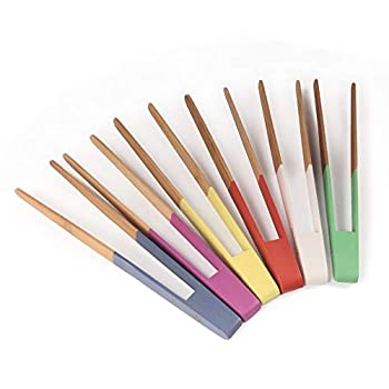 【中古】【輸入品・未使用】BambooMN 竹製キッチントング 再利用可能 各種サイズ 6955114960365a