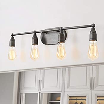 【中古】【輸入品・未使用】LNC 2-light Vanityライトシルバー壁掛け燭台壁浴室壁照明 シルバー A03392