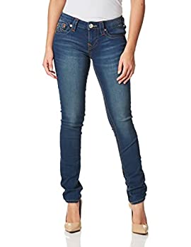 【中古】【輸入品・未使用】True Religion レディース ステラ ローライズ スキニーフィットジーンズ US サイズ: 28 カラー: ブルー