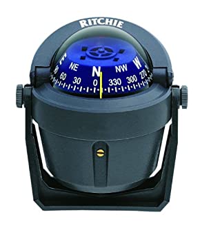 【中古】【インポート品・未当て嵌める】リッチーコンパスB-51エクスプローラコンパスブラケットマウント - 黒いこと