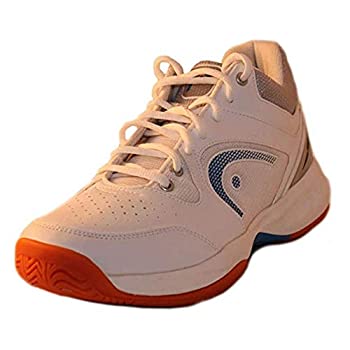 【中古】【インポート品・未当て嵌める】HEAD Men\u0026#39;s Sonic 2000 MID Racquetball/Squash Indoor Court Shoes (Non-Marking) (Black/Blue \u0026amp; White/Blue Available)