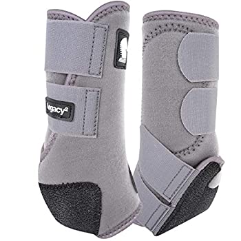 【中古】【輸入品・未使用】Legacy2 フロント保護ブーツ 2パック S スチールグレー