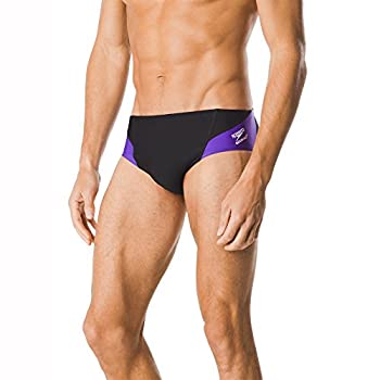 【中古】【インポート品・未当て嵌める】SpeedoスパークスプライスBrief 22 黒いこと