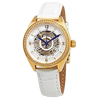 【中古】【輸入品・未使用】Invicta Objet D Art 自動巻きクリスタルホワイトダイヤル レディースウォッチ 26352