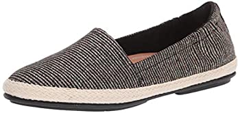 【中古】【インポート品・未当て嵌める】FitFlop レディース Siren エスパドリーユサンダル%ｶﾝﾏ% 黒いことなめし革%ｶﾝﾏ% 9