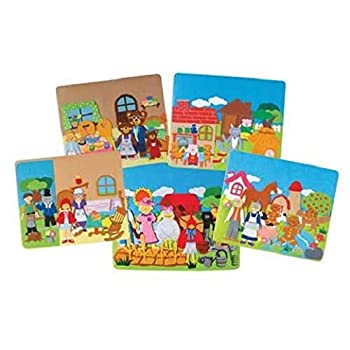 【中古】【インポート品・未当てはめる】Classic Stories - Flannel Board Set