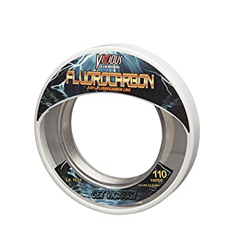 【中古】【輸入品・未使用】(110 yd.) - Vicious Fishing 80 Fluorocarbon Leader Line