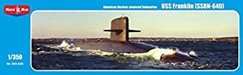 【中古】【輸入品・未使用】USS FRANKLIN (SSBN-640) NUCLEAR SUBMARINE 1/350 MIKRO-MIR 350-028