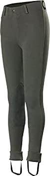 【中古】【輸入品・未使用】Horze Nora キッズ スターター プルオン ニーパッチジョッド | 子供用乗馬用スクールタイツ - ダークグレー - サイズ:130 (S)｜スカイマーケットプラス