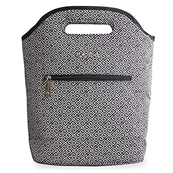 【中古】【輸入品・未使用】BEBE Women's Tanya Lunch Tote Daypack%ｶﾝﾏ% Black Greek%ｶﾝﾏ% One Size