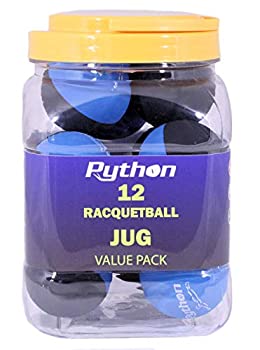 【中古】【インポート品・未当て嵌める】Python RG マルチ色つや 櫂どんぶり鉢 (ありがた味容器に並べる ? 12ボールジャグ/ラケットボールレジェンドルーベンゴンザレスとき勧める)