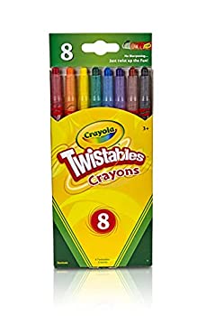 【中古】【輸入品・未使用】Twistable Crayons%ｶﾝﾏ% 8 Traditional Colors/Set by Reg