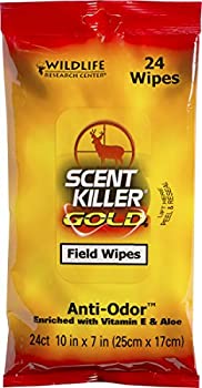 【中古】【輸入品・未使用】Wildlife Research Scent Killer フィールドワイプ 24パック ゴールド 1 ゴールド