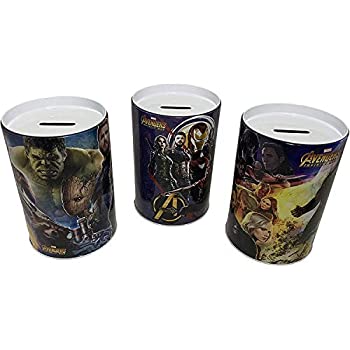 【中古】【輸入品・未使用】The Tin Box Company アベンジャーズ 貯金箱 子供用 コイン収集と節約。