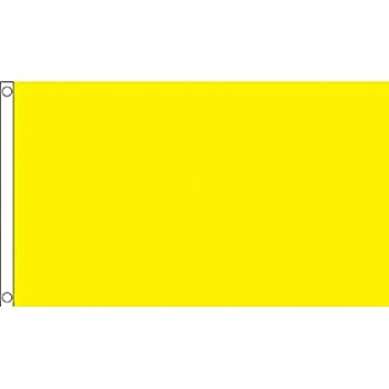 【中古】【輸入品・未使用】AZ FLAGプレーンイエローフラッグ3 'x 5' - イエローソリッドカラーフラグ90 x 150 cm - バナー3x5フィート
