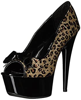 【中古】【インポート品・未当て嵌める】6%ﾀﾞﾌﾞﾙｸｫｰﾃ% Stiletto W/2%ﾀﾞﾌﾞﾙｸｫｰﾃ% Platform. Open Toe Pump