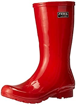 【中古】【インポート品・未当て嵌める】[Roma Boots] レディース Emma Short 色つや: 赤いこと