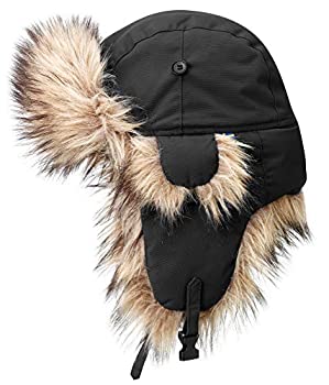 【中古】【インポート品・未当て嵌める】[フェールラーベン] アウトドア 鳥打ち帽 Nordic heater 78210 Black EU S (日本大きさS好いかげんに)