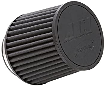 【中古】【輸入品・未使用】AEM 21-203BF ユニバーサル ドライフロー クランプオン エアフィルター 丸型 テーパード 76mm フランジ内径 130mm 高さ152mm 口金 130mm 上部5.1