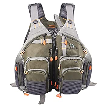 【中古】【輸入品・未使用】Maxcatch フライフィッシング ベストパック（フィッシング・ベスト、フィッシング・スリングパック、フィッシングバックパック）