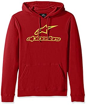 【中古】【輸入品・未使用】Alpinestars スタンダード Always フリース パーカー レッド/イエロー S マルチ ワンサイズ