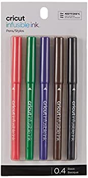 【中古】【輸入品・未使用】Cricut インフューブルインクペン ベーシック細字マーカー (0.4) DIY用 5本