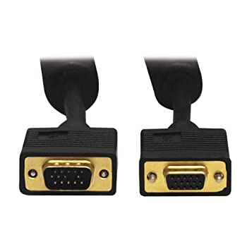 【中古】【輸入品・未使用】Tripp Lite 100ft SVGA / VGA Monitor Extension Gold Cable with RGB High Resolution HD15 M/F 1080p 100' - VGA extension cable - HD-15 (F)