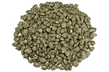 【中古】【輸入品・未使用】( B: 0.5kg Lot) - Hypnotic Gems Materials: 0.5kg Pyrite Fools Gold Small Stones from Peru - 1.3cm Avg - (Select 0.5kg) - Raw Natural Ro