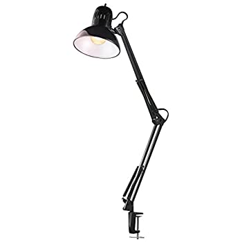 【中古】【インポート品・未当て嵌める】Globe Electric Architect 32in 律動的な調子手 クランプオンランプ 完成 12641 黒いこと LED白熱電球付き添い人