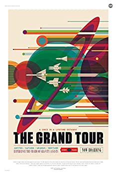【中古】【輸入品・未使用】The Grand Tour - A Voyage of a Lifetime - NASA JPL Space Tourism Travel Poster - Unframed (24%ﾀﾞﾌﾞﾙｸｫｰﾃ% x 36%ﾀﾞﾌﾞﾙｸｫｰﾃ%)｜スカイマーケットプラス