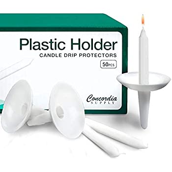 【中古】【輸入品・未使用】Candlelight Service、Church Vigil プラスチック再利用可能キャンドルホルダー (50個パック) - キャンドルライトサービス、教会ビギル、メモリ