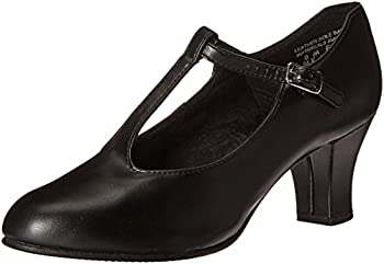 【中古】【輸入品・未使用】Capezio レディース ジュニア フットライト Tストラップ ダンスシューズ US サイズ: 12 カラー: ブラック｜スカイマーケットプラス