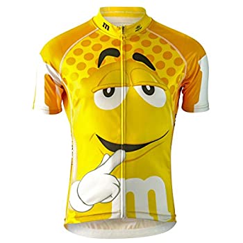 【中古】【インポート品・未当て嵌める】Brainstorm Gear M\u0026Ms 黄み 堅苦しさライセンスサイクリングジャージ (レディース) (2XL) スポーツ・アウトドア-ウェア-自転車・サイクリング