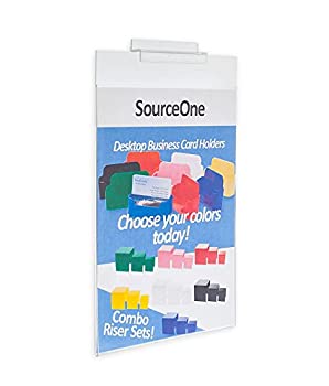 【中古】【輸入品・未使用】ソース1つ6パック、11?x 17インチ、スロット壁Slat、クリアサインホルダーs1???1117slat6?)
