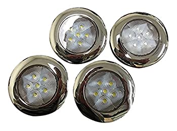 【中古】【輸入品・未使用】Pactrade Marine 4のボートブルーLED天井ライトss304ハウジングサーフェスマウント12?V 17lm 19,832円