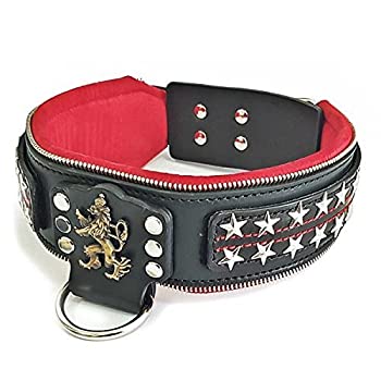 【中古】【輸入品・未使用】Bestia`s%ﾀﾞﾌﾞﾙｸｫｰﾃ%一般の本革、ハンドメイド、幅2.5インチのドッグカラー。変更可能なデザイン！大型品種のみ、杖コルソ、ピットブル、ロット