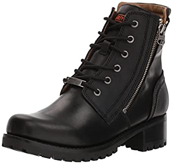 【中古】【輸入品・未使用】[Harley-Davidson] Women's Asher 5.5-Inch Motorcycle Boots D84250 (Black%ｶﾝﾏ% 11)