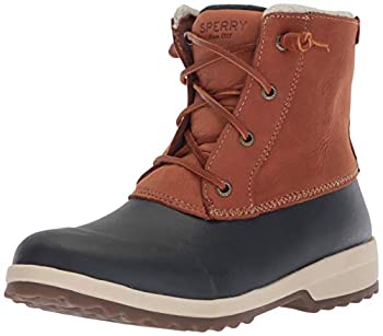 【中古】【インポート品・未当て嵌める】Sperry Women\u0027s Maritime Repel Snow Boot%ｶﾝﾏ% tan/Navy%ｶﾝﾏ% 10 M US 靴-その他